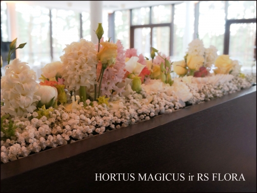 Puošimas HORTUS MAGICUS gėlių dizainas