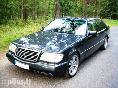 Automobilių nuoma Nuoma Mercedes-Benz S500Long