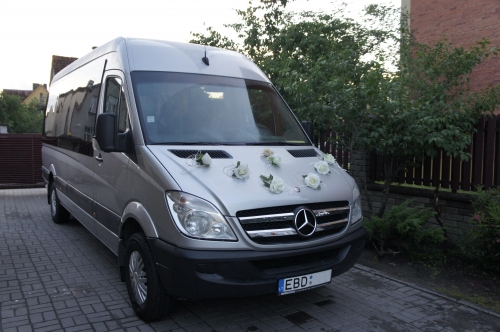 Mikroautobusų, autobusų nuoma Prabangus VIP-BUS  Mercedes-Sprinter  mikroautobusas