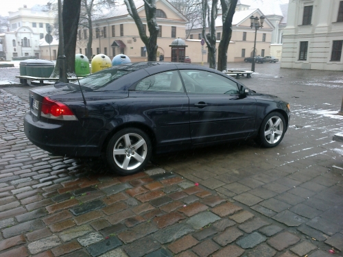 Automobilių nuoma Volvo kabrioleto nuoma vestuvėms