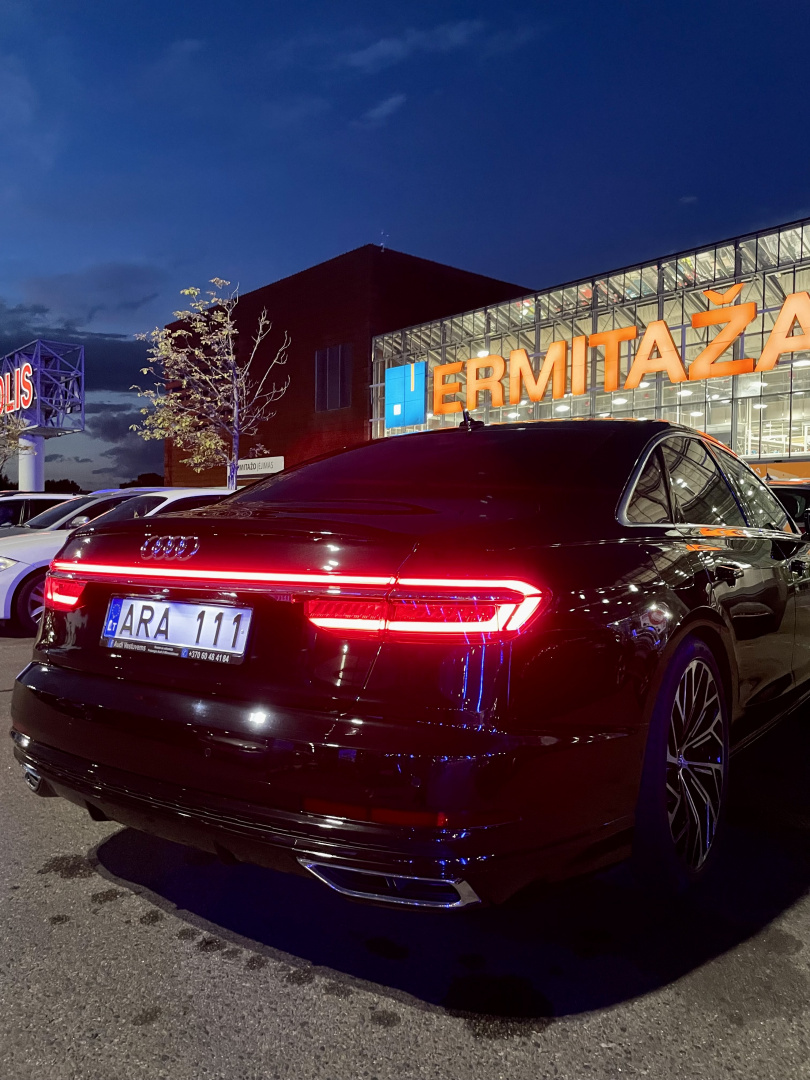 Automobilių nuoma Patrauklios kainos 860484184 AUDI A6, A8 (2020m) 