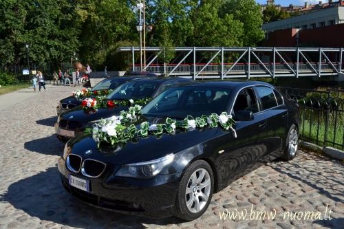 Automobilių nuoma BMW nuoma vestuvems ir laisvalaikiui