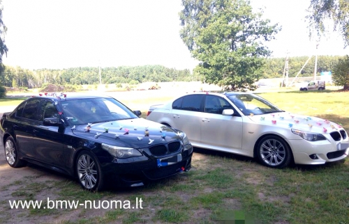 Automobilių nuoma BMW nuoma vestuvems ir laisvalaikiui