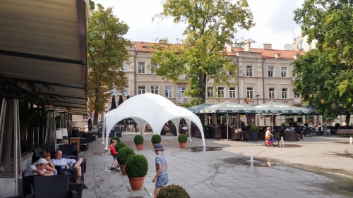 Palapinės Paviljonų / šildytuvų / baldų nuoma