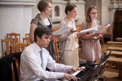 Muzikantai vestuvėms Gospel muzikos ansamblis vestuvių ceremonijoje
