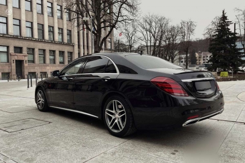 Automobilių nuoma Vip Mersedes Benz S350 Amg Long nuoma Jūsų šventei