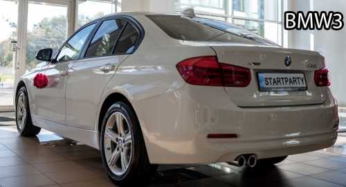 Automobilių nuoma Nauji BMW 3 ir BMW 5 automobiliai Jūsų nepamirštamoms šventėms!