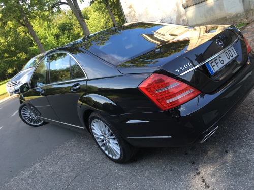 Automobilių nuoma Mercedes E200, S500L, V200d automobilių nuoma vestuvėms :)