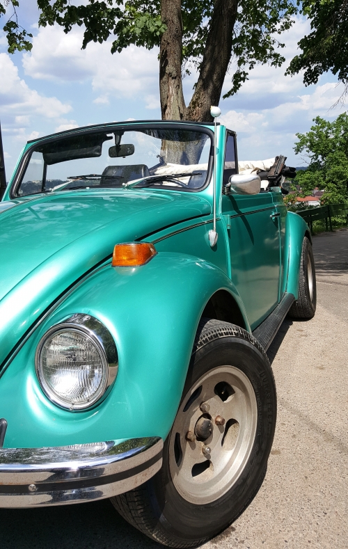 Automobilių nuoma Istorinio automobilio 1970 metų VW Beetle Cabrio nuoma