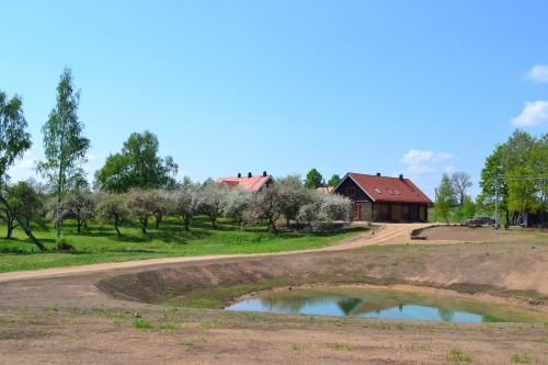 Sodybos, dvarai, vilos Provanso stiliaus sodyba Saulėtas Bebras vestuvėms prie Trakų