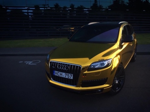 Automobilių nuoma Audi Q7 GOLD Nuoma bet kokiai jusu sventei Vestuvems !