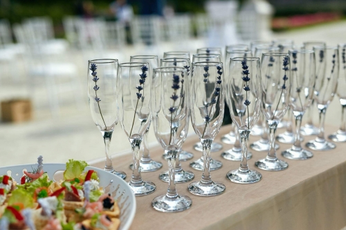 Švenčių, renginių organizatoriai Vaišių staliukas po ceremonijos