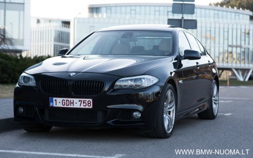 Automobilių nuoma BMW F10 2014metu