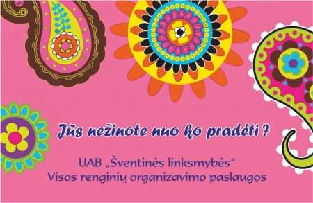 UAB "Šventinės linksmybės" logo