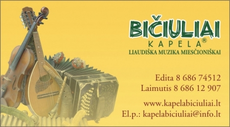 Kapela BIČIULIAI-gyvai,liaudiškai,retro! logo