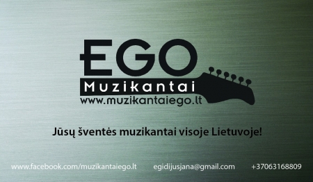 Muzikantai ''EGO'' Jūsų šventei ! logo