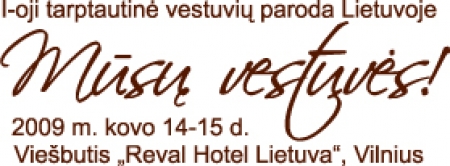 "Mūsų vestuvės!" - specializuota vestuvių paroda. logo