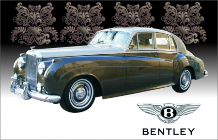 BENTLEY S1 1957 m. limuzino nuoma logo