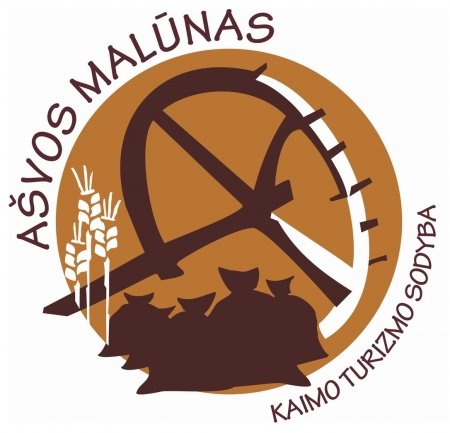 Pokylių salės nuoma ir svečių nakvynė sodyboje "Ašvos malūnas" logo