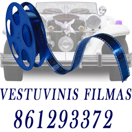 Vestuvių filmavimas profesionalia įranga, medžiagos montažas. DEM logo