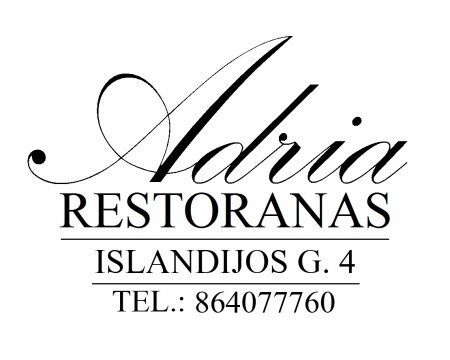 Restoranas „Adria“ dvelkia savo išskirtinumu bei ypatingumu. logo