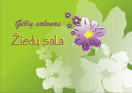 Gėlių salonas "Žiedų sala" Mažeikiuose logo