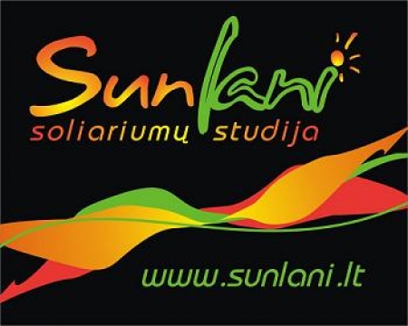 Soliariumų studijos'"Sun lani" logo