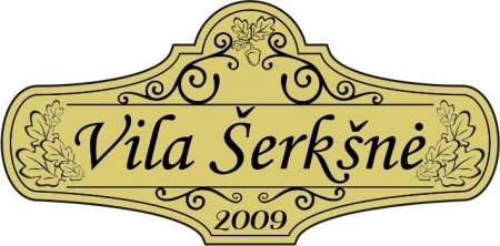 Vila Šerkšnė, Mažeikiai. Pirtis, kubilas, salės, kambariai. logo