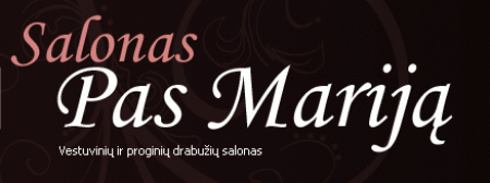 Naujas prabangus salonas  "Pas Mariją" logo