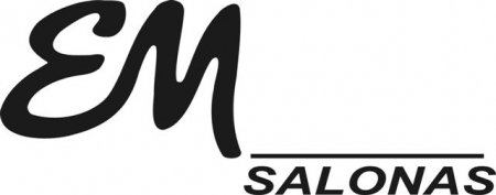 "EM salonas" logo