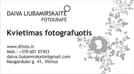 Fotografė Daiva Liubamirskaitė logo