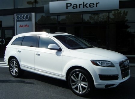 Dailus ir labai patogus Audi Q7 2012 m. www.audine.lt logo