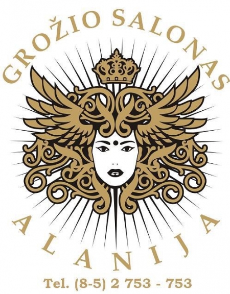 Grožio salonas "Alanija" Vilniuje - platus grožio paslaugų spektr logo