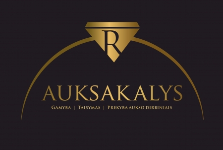 Auksakalys R - juvelyro dirbtuvės logo