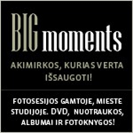 BigMoments.lt - akimirkos, kurias verta išsaugoti! logo