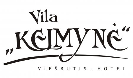 ,,Vila Kelmynė" - viešbutis, įsikūręs Molėtų priemiestyje. logo