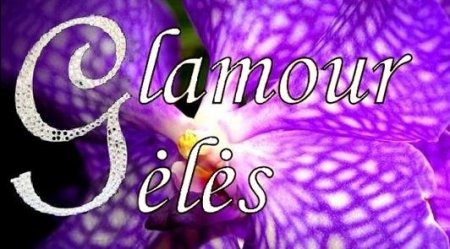 Glamour gėlės logo