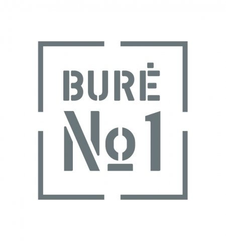 Modernus restoranas dešiniajame Neries krante "BURĖ NO 1" logo