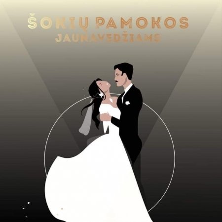 Šokių pamokos jaunavedžiams logo