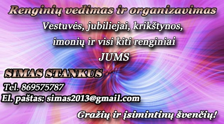 Renginių vedėjas / Dj geriausiomis kainomis logo