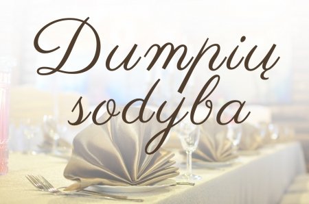 „Dumpių sodyba“ - Šventės vieta ir organizavimas.  logo