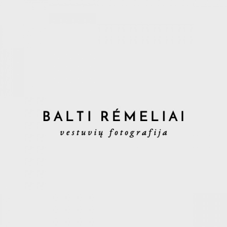 Balti rėmeliai - šiuolaikiška vestuvių fotografija! logo