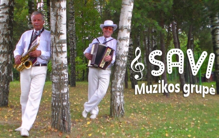 Muzikos grupė SAVI. 8 616 19966 logo