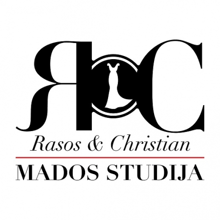 RC Mados studijoje siūloma vestuvinių suknelių nuoma, pardavimas, logo