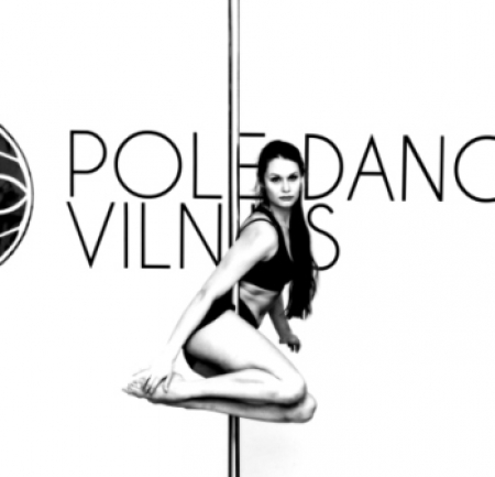 Pole dance(šokis ant stulpo) šokio pamoka mergvakariui! logo