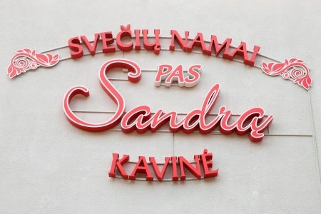 Svečių namai/ kavinė "Pas Sandrą"-vieta Jūsų šventei! logo