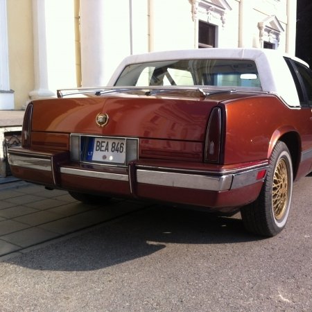 Cadillac Eldorado Jūsų šventėms. Puikiai tinka ne tik vestuvėms,  logo