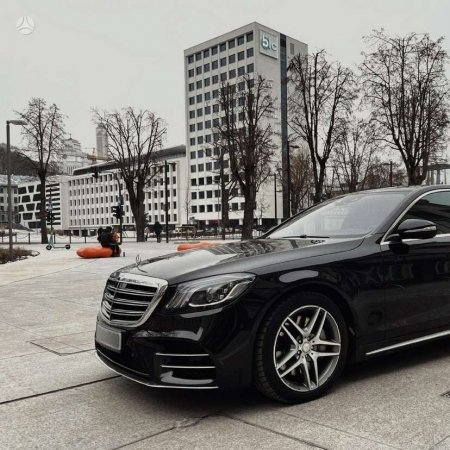 Vip Mersedes Benz S350 Amg Long nuoma Jūsų šventei logo