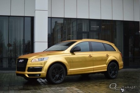 Audi Q7 GOLD Nuoma bet kokiai jusu sventei Vestuvems ! logo