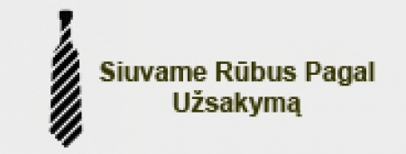 Siuvame vyriškus kostiumus pagal individualų užsakymą logo